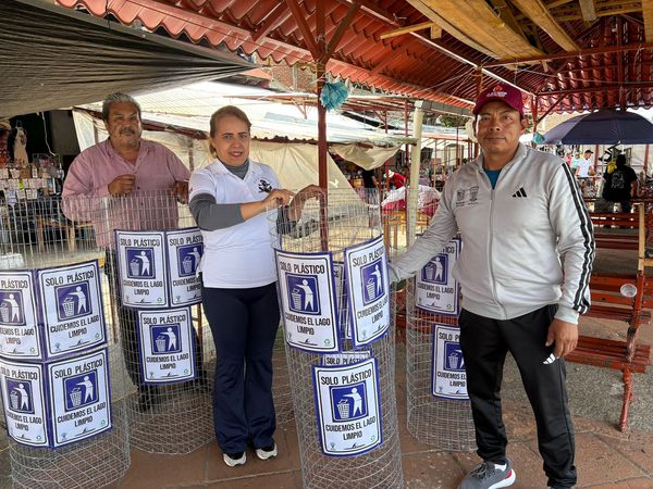 Comunidades del Lago de Pátzcuaro van por la limpieza en los muelles