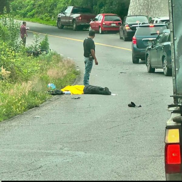 Era policía motociclista que pereció en la libre Uruapan-Pátzcuaro
