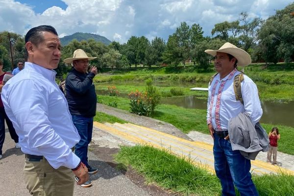 Agradecen comuneros de Uranden, el apoyo de Carlos Torres Piña a la isla